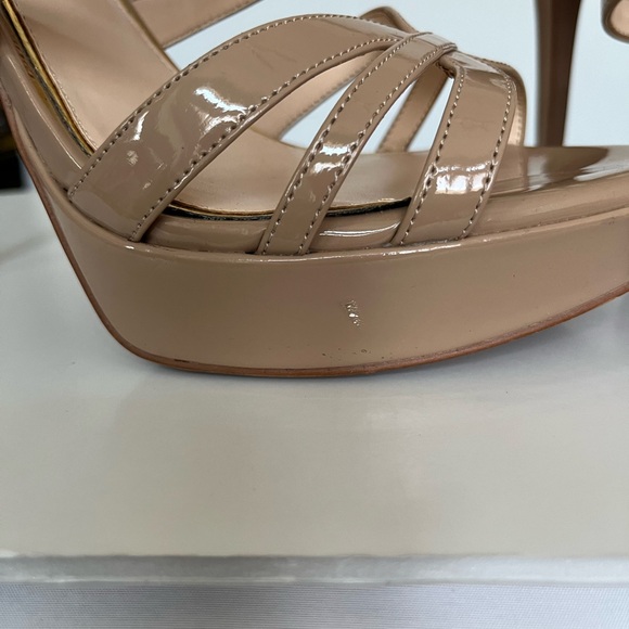 JESSICA SIMPSON (JS-BINNIE)•S:10M/40•NUDE•PATENT HIGH HEEL SHOE/SANDAL - Picture 15 of 16